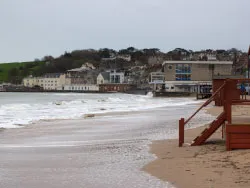 Click to view image Storms in Swanage Bay