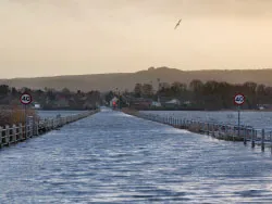 Click to view image Flooding at Wareham Causeway