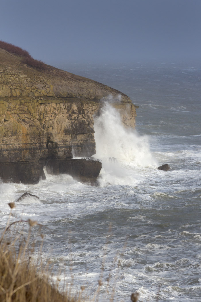 Storms at Durlston Country Park