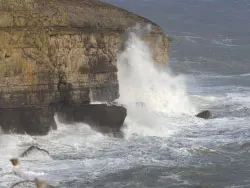 Click to view image Storms at Durlston Country Park