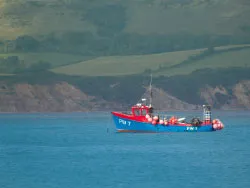 Fishing boat in Swanage Bay - Ref: VS1587