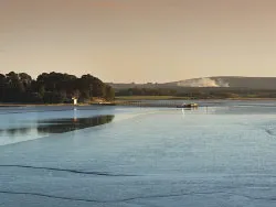 Click to view image Purbeck Hills from Arne