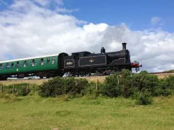 Click to view image Steam Train near Harmans Cross