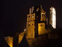 Click to view image Corfe christmas illuminations