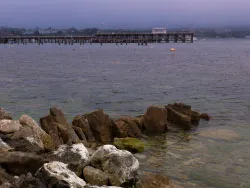 Sunset over Swanage Pier - Ref: VS1642