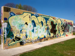 Click to view image Graffiti wall - 1676
