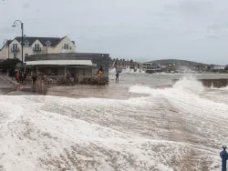 Click to view image Storms on Swanage Seafront