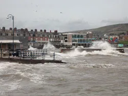 Click to view image Storms on Swanage Seafront