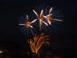 Click to view image Firework Display at Swanage Carnival
