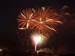 Click to view image Firework Display at Swanage Carnival