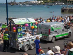 Click to view image Margaret Green Float Swanage Carnival