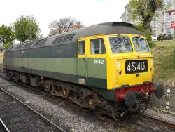 Click to view image Engine at the Diesel Gala and Beer Festival