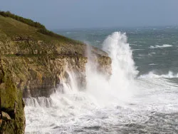 Stormy Sea at Durlston - Ref: VS1784