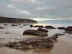 Click to view image Swanage Bay at Sunset