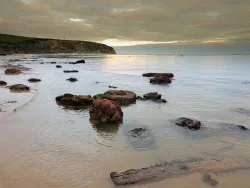 Click to view image Ocean Bay at low tide