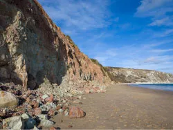 Cliff Falls at Ballard Down - Ref: VS1807