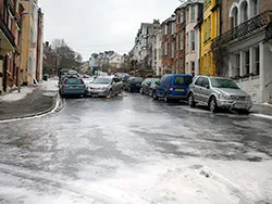 Click to view image Ice on Park Road
