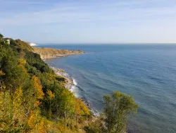 Click to view image Durlston Bay in the Autumn