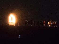 Armistice Day Beacon on the Purbeck Hills - Ref: VS1880