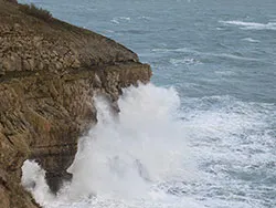 Storms at Durlston Cliffs - Ref: VS1883