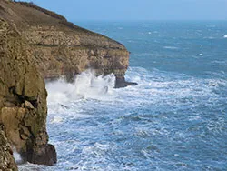 Storms at Durlston Head - Ref: VS1884