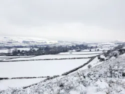 Click to view image Purbeck Hills in the Snow