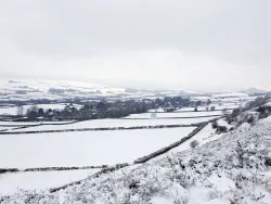 Purbeck Hills in the Snow - Ref: VS1915