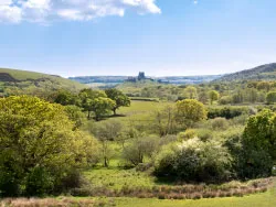 Click to view image Corfe Castle from Scotland Farm