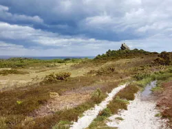 Stormy Skies over Agglestone Rock - Ref: VS1941