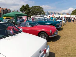 Click to view image Classic Car show at Swanage Carnival