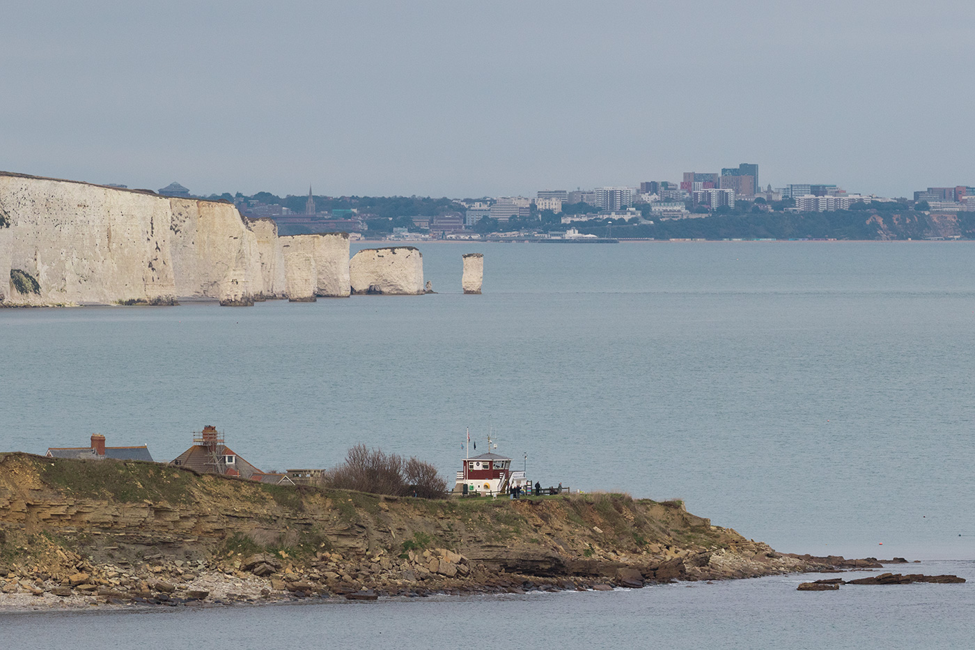 Peveril point to Ballard Down and Old Harry Rocks 