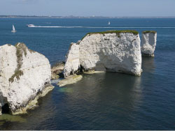 Old Harry Rocks in the Virtual Swanage Gallery
