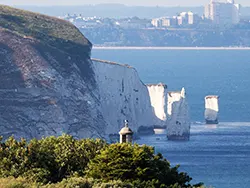 Click to view image Old Harry Rocks from Durlston Country Park
