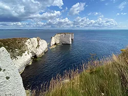 Click to view image Old Harry Rocks in Summer