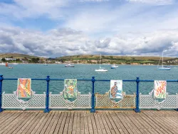 Artwork on Swanage Pier - Ref: VS2436