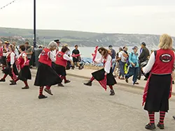 Click to view image Swanage Folk Festival Dancers 2023