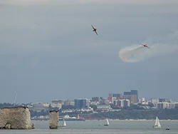 The Red Arrows at the 2015 Swanage Carnival - Ref: VS2547
