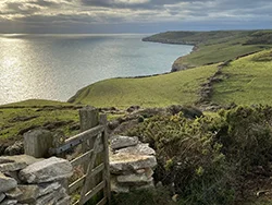 The Jurassic Coast above Dancing Ledge - Ref: VS2582