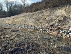 New Erosion at Middle Beach Studland - Ref: VS2584