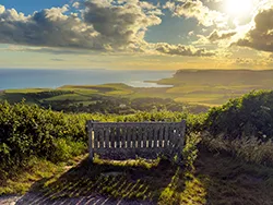 Click to view image View Heavens Gate along the Jurassic Coast
