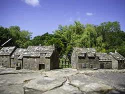 Corfe Castle model village cottages - Ref: VS2628