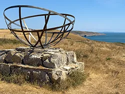 Click to view image Radar Memorial at St Aldhelms Head
