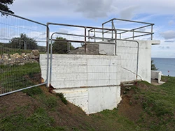 Click to view image Last WWII Bunker on Sandpit Field, Swanage