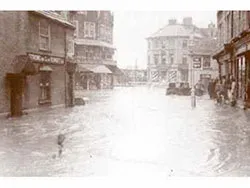 Click to view image The Square Flooded