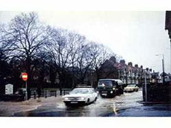 Click to view image Church Hill floods in 1981 - 121