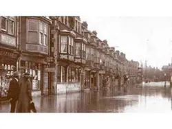 Station Road Flooded