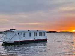 Click to view image Bramble Bush Bay sunset