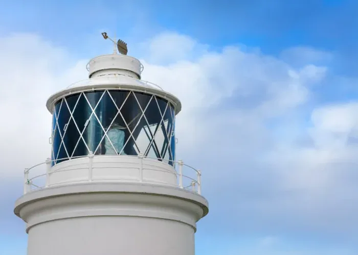The light at the lighthouse