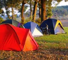 Campsites and camping