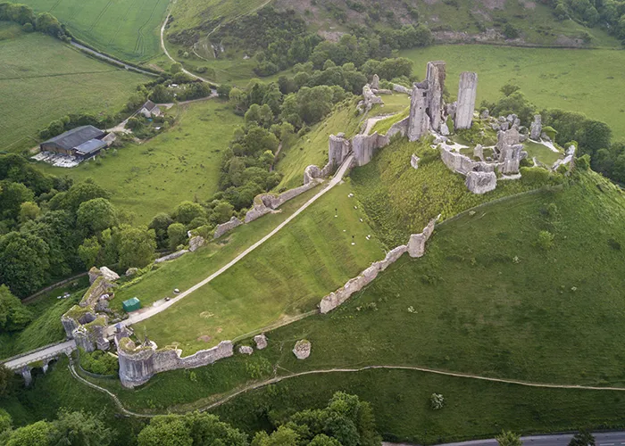 Views of Corfe Castle